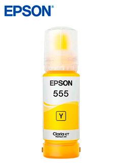 Botella de Tinta Amarilla Epson T555