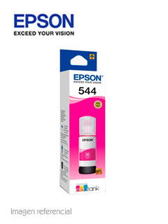 BOTELLA DE TINTA EPSON T544, COLOR MAGENTA, CONTENIDO 65ML