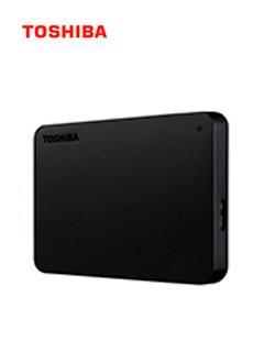 DISCO DURO EXTERNO TOSHIBA CANVIO BASIC, 2TB, USB 3.0, 2.5", NEGRO