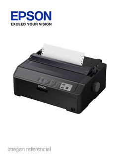 Impresora matricial Epson LQ-590II, matriz de 24 pines, Paralelo / USB 2.0, 100V - 240VAC