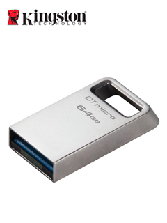 Memoria Flash Kingston DataTraveler Micro Unidad Flash USB Ultrapequeño con Metal Premium