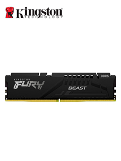 Memoria Kingston Fury Beast 16GB DDR5-6000MHz, PC5-48000, CL36, 1.35V, 288-Pin