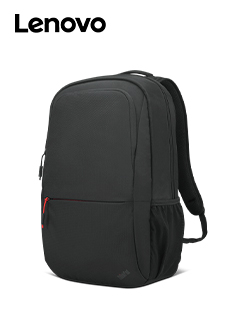 Mochila Lenovo Thinkpad Essential de (16" / 40.6cm), Color (Negro / Rojo) (ECO)