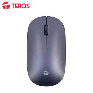 Mouse inalámbrico dual TEROS TE-1230CS, 3 botones, 1200DPI