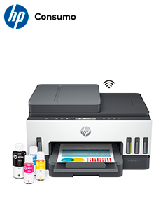 Multifuncional de tinta HP Smart Tank 750, Impresión/Escaneo/Copia/Wi-Fi/Bluetooth LE/LAN