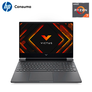 Notebook Gaming HP Victus 15-FB3019LA, 15.6" FHD IPS, AMD Ryzen 7 7445HS Hasta 4.7GHZ, 8GB