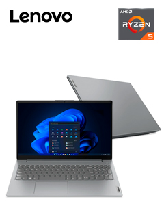 Notebook Lenovo V15 G4 AMN 15.6" FHD TN, AMD Ryzen 5 7520U 2 2.8 /4.3GHz, 8GB LPDDR5-4800