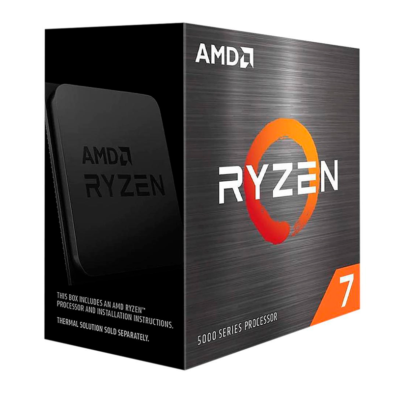 PROCESADOR AMD RYZEN 7 5700X, 3.40 / 4.60GHZ, 32MB L3 CACHE, 8-CORE, AM4, 7NM, 65W