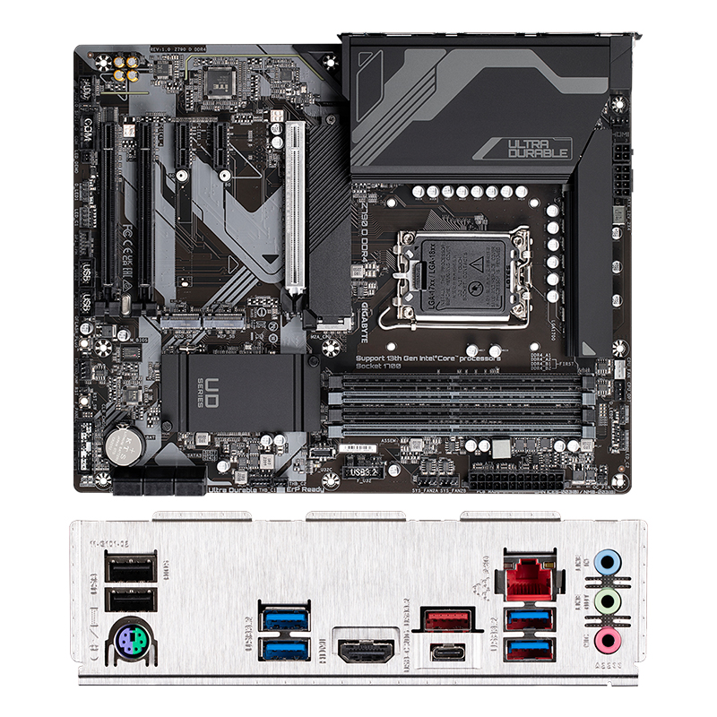 Motherboard Gigabyte Z790 D DDR4 (rev. 1.0) Chipset Intel Z790, LGA1700, ATX