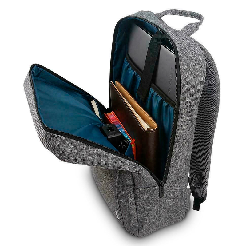Mochila Lenovo B210, Casual, para Equipos Portátiles de hasta 39.6 cm (15.6") Color Gris