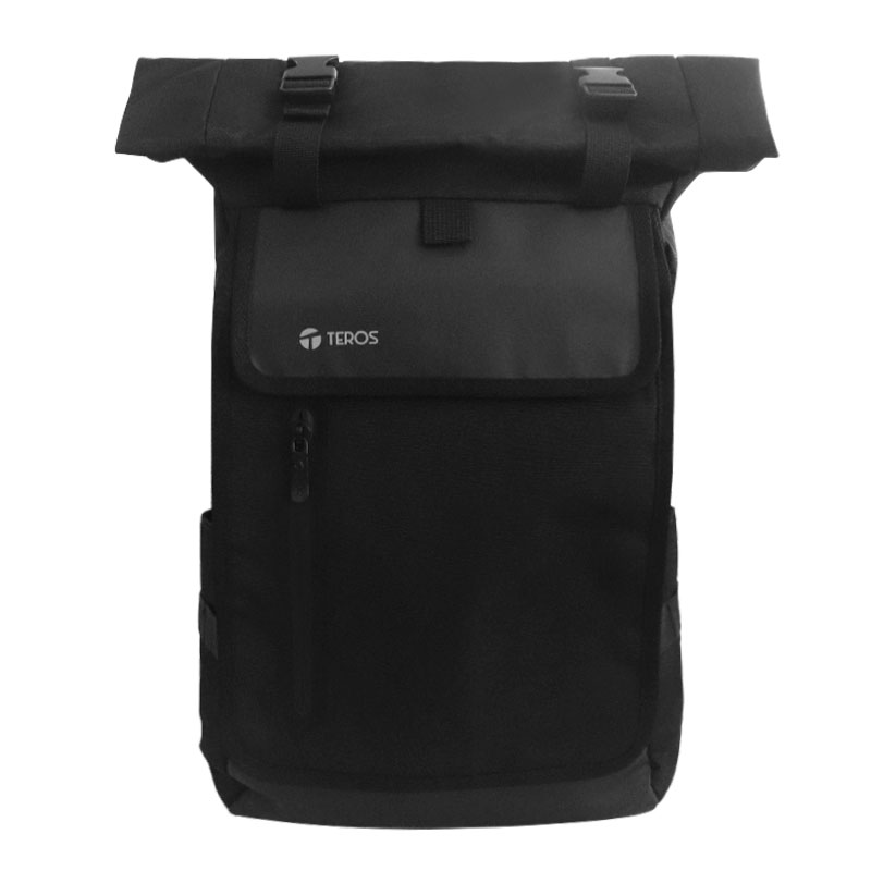 Mochila Teros TE-ACS9018, Poliéster, notebook hasta 15.6", negro