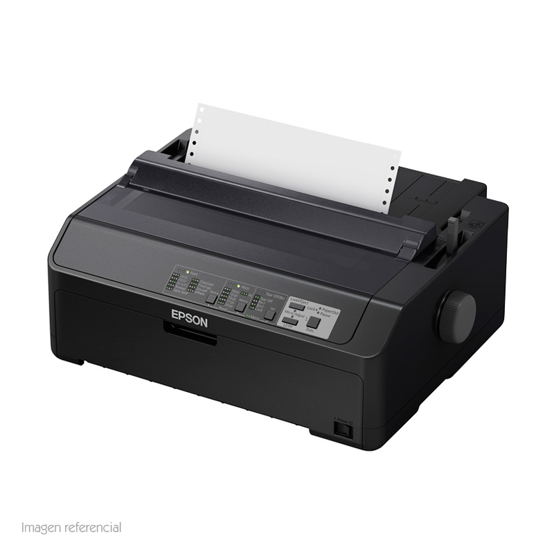 Impresora matricial Epson LQ-590II, matriz de 24 pines, Paralelo / USB 2.0, 100V - 240VAC