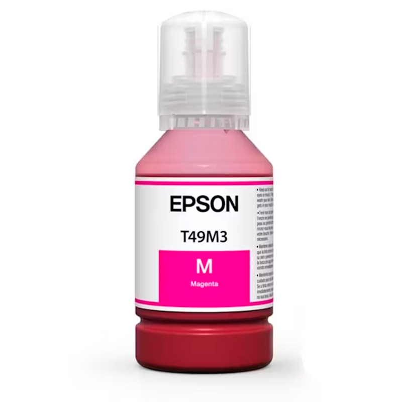 BOTELLA DE TINTA EPSON ULTRA DS T49M, COLOR MAGENTA, CONTENIDO 140ML
