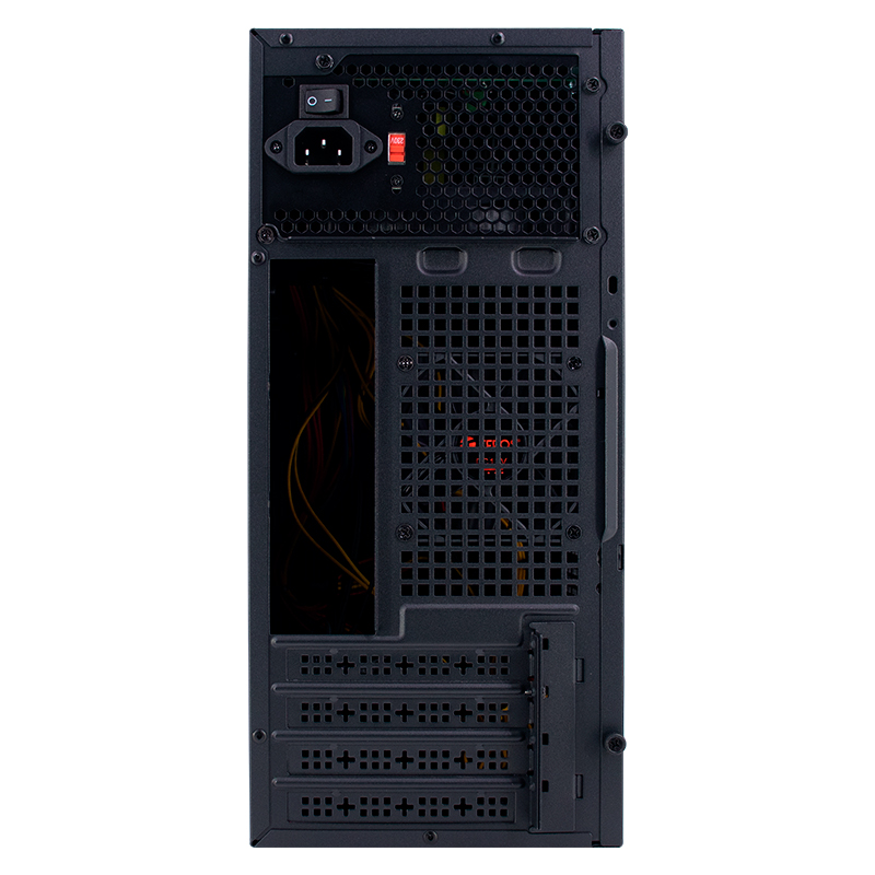 Case TEROS TE-1034S, Mini Tower ATX, 250 W, USB 3.0 / 2.0, audio HD, negro