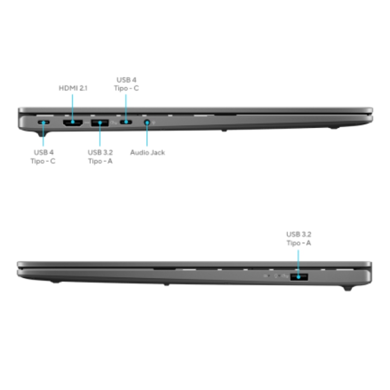 ASUS VIVOBOOK S 16 R9 270 4.0GHz - 1TB SSD - 16GB - 16WUXGA - MATTE GRAY