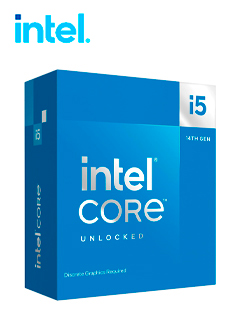 Procesador Intel Core i5-14600KF 3.50/5.30GHz, 24 MB Intel Smart Caché, LGA1700, 125W/181W