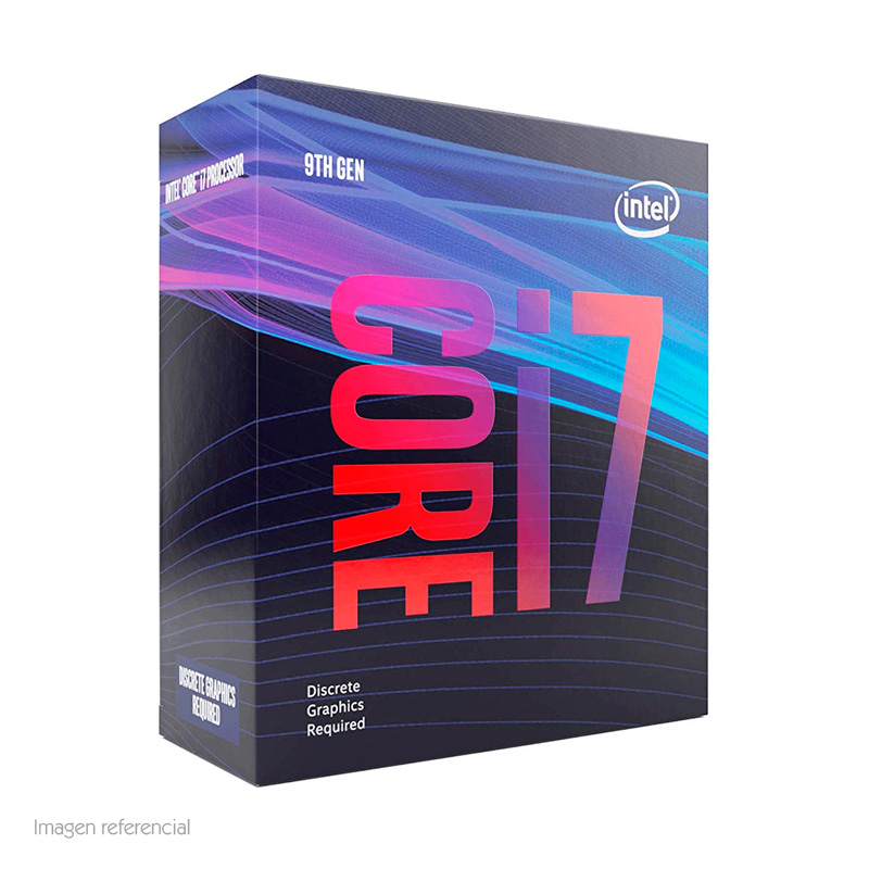 PROCESADOR INTEL CORE I7 9700KF / 3.6 GHZ UP TO 4.9 GHZ / 1151