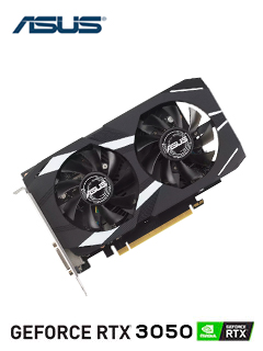 Tarjeta de video ASUS Dual GeForce RTX 3050 OC Edition 6GB GDDR6, PCI-E 4.0
