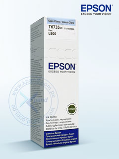 BOTELLA DE TINTA EPSON T673, COLOR CIAN CLARO, CONTENIDO 70ML